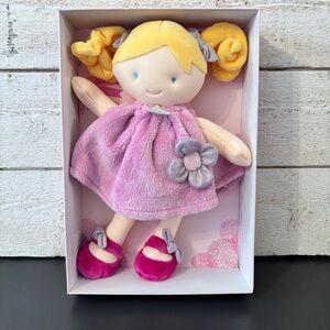 JoliJou Paris Demoiselle Pretty Rose Doll Baby Girl DouDou et Compagnie NEW